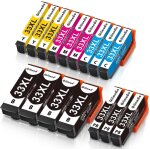 T0715 multipack cartouche d'encre pour epson t0711 t0712 t0713 t0714 pour epson stylus sx400 sx415 sx510w ...