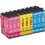 T1285 cartouches d'encre compatibles avec epson t1282 t1283 t1284 t1285 pour epson stylus sx235w sx230 ... T1285 cartouches d'encre compatibles avec epson t1282 t1283 t1284 t1285 pour epson stylus sx235w sx230 ...