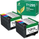 T1295 compatible pour epson t1291 t1292 t1293 t1294 cartouche d'encre pour epson stylus sx235w sx525wd ... T1295 compatible pour epson t1291 t1292 t1293 t1294 cartouche d'encre pour epson stylus sx235w sx525wd ...