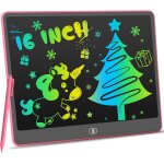 Tableau d'criture lcd pour enfants, tablette de dessin colore de 16 pouces, gribouillages colors, ...