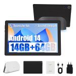 Tablette 10 pouces android 14 octa - core, 14go ram + 64go rom, 1280x800 hd, cam�ra 5mp + 8mp, wi - fi ...