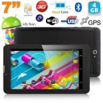 Tablette 3g 7 pouces octa core android 4. 2 double sim 4go noir