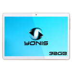 Tablette 3g 9. 6 pouces android gps octa core ram 2go bluetooth 32 go blanc yonis