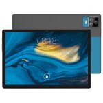 Tablette 4g 10 pouces 8gb + 256gb android 12 octa core bleu yonis