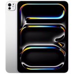Tablette apple ipad pro m4 (2024) wi - fi + cellular 256 go 11 pouces argent - avec verre standard