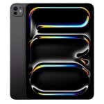 Tablette apple ipad pro m4 (2024) wi - fi + cellular 256 go 11 pouces noir spatial - avec verre standard ...