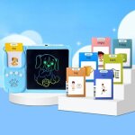 Tablette de dessin lcd pour enfants avec 255 cartes audio en anglais yonis