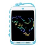 Tablette d'ecriture lcd 10 pouces pour enfants dessin color� r�utilisable bleu yonis