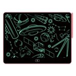 Tablette d'ecriture lcd 16 pouces pour enfant rose ecran couleur effa�able yonis