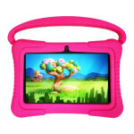 Tablette enfant 7 pouces android 10 contr�le parental jeux educatifs 2gb 32gb rose yonis