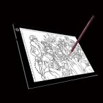 Tablette graphique a4 led ultra - fine pour dessin anim� et design avec usb yonis
