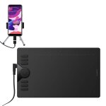 Tablette graphique huion hs610 12 + 16 bouttons express, stylet sans batterie 8192 Tablette graphique huion hs610 12 + 16 bouttons express, stylet sans batterie 8192