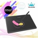 Tablette graphique huion inspiroy h430p - 4 touches tactiles