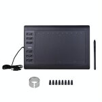 Tablette graphique pro 8192 niveaux sensibilit compatible windows mac android yonis