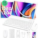 Tablette jusyea j10 android 13 12gb ram + 128gb rom 10 pouces octa - core 5g wi - fi gps bluetooth 5. ...