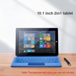 Tablette pc 10, 1 pouces windows 10 intel quad core ram 6gb rom 64gb avec clavier + sd 4go yonis