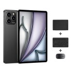 Tablette tactile 10. 1 pouces 4g lte android 10 4 go 32 go avec clavier souris noir yonis