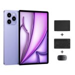 Tablette tactile 10. 1 pouces 4g lte android 10 4 go 32 go avec clavier souris violet yonis