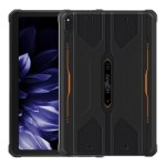Tablette tactile 10. 1 pouces android 14 4g robuste etanche 4gb + 128gb ip68 orange yonis