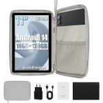 Tablette tactile 11 pouces android 14 octa - core, 16go ram 128go rom extensible jusqu' 1 to, hd 1280x800 ...
