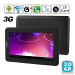 Tablette tactile 7 pouces 3g 2g android jelly bean gps gsm phablet 1. 2ghz 20 go plastique yonis