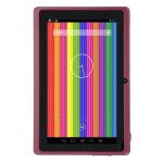 Tablette tactile android 6. 0 7 pouces quad core 16 go dual cam flash violet yonis