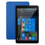 Tablette tactile sous windows 10 8 pouces intel quad core + 64go de rom. bleu yonis
