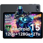 Tablette tactile tabwee t80 10. 5  1080p ram 12go rom 128go - sd 2to, android 15 6000 mah wifi 5g bluetooth ...