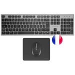 Tacens 6zenithfr pack clavier souris maison / bureau rf sans fil azerty fran�ais gris