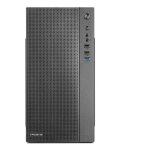 Boitier pc mini tour micro atx anima ac5500 avec alimentation 500w - noir
