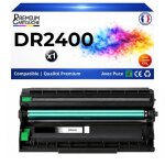 Tambour dr - 2400 dr 2400 compatible pour brother noir haute capacit� avec puce 12000 pages