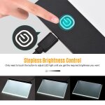 Tapis lumineux led a3 pour peinture au diamant, planche  dessin translucide, usb 62, tablette de plonge ...