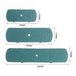 Tapis de protection contre les éclaboussures pour robinet de cuisine, en silicone, pour évier, égouttoir ... Tapis de protection contre les éclaboussures pour robinet de cuisine, en silicone, pour évier, égouttoir ...