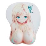 Tapis de souris 3d informatique ergonomique manga repose poignet