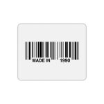 Tapis de souris anniversaire code barre 1990