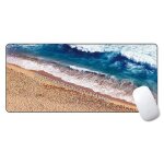 Tapis de souris antid�rapant confortable pour bureau et etude surface lisse yonis