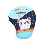 Tapis de souris antid�rapant en silicone pour pc, design ergonomique, haute qualit�, mignon, repose - ...