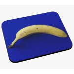 Tapis de souris banane sur fond bleu marine Tapis de souris banane sur fond bleu marine