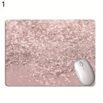 Tapis de souris de bureau flexible et �cologique, pratique, texture verre, pour la maison