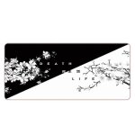 Tapis de souris cherry blossom tapis de souris de jeu 31, 5 x 11, 8 pouces tapis de souris sakura bords ...