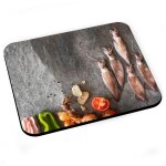 Tapis de souris cuisine espagnole art culinaire art de la table seiche plancha tradition