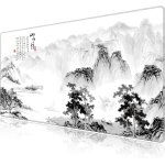 Tapis de souris a design personnalis 70x40x0, 3cm, large sous - main d'ordinateur etanche xxl table ...