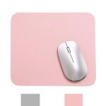 Tapis de souris double face �tanche 20x23 cm rose / argent
