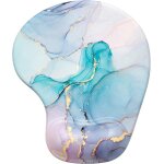 Tapis de souris, ergonomique tapis de souris gamer avec repose poignet en gel, portable, parfait pour ...