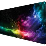 Tapis de souris �tendu grand tapis de souris de jeu - 35. 4x15. 7x0. 12 pouces clavier d'ordinateur tapis ...