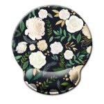 Tapis de souris eva, prot�ge - poignet en mousse � m�moire de forme, doux pour jeux d'ordinateur