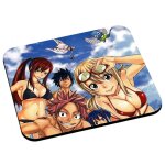 Tapis de souris fairy tail manga natsu erza grey lucy a la plage japan anime