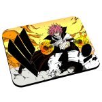 Tapis de souris fairy tail natsu mage de feu manga