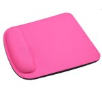 Tapis de souris de forme carre, 1 pice, support de poignet, confortable, couleur unie, pour jeux d'ordinateu ...