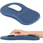 Tapis de souris gaming pour poignets avec design de massage, repose poignet souris ergonomique avec mousse ... Tapis de souris gaming pour poignets avec design de massage, repose poignet souris ergonomique avec mousse ...